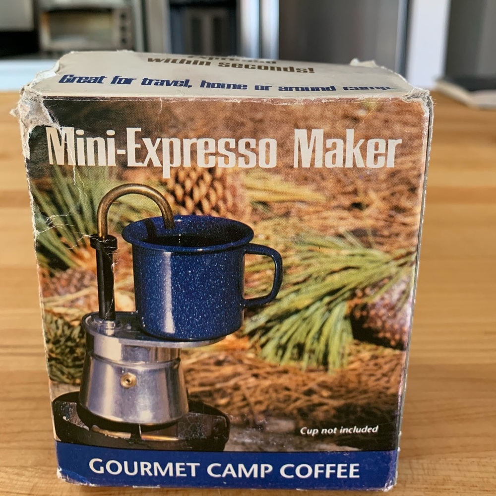 Vintage GSI Mini Espresso Maker!